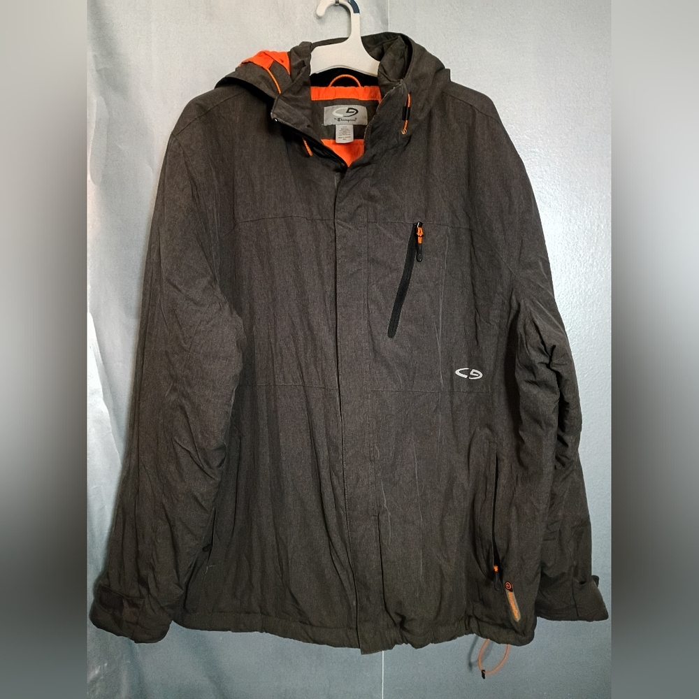 Champion Gray And Orange Performance Jacket - image 1